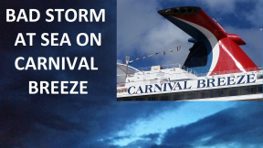 Thunderstorm Attacks Carnival Breeze Cruise Ship