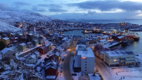 HONNINGSVÅG - The northernmost town in Europe
