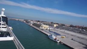 Norwegian Spirit Cruise Ship Docking in Venice