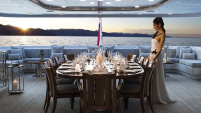 COOKING ON A LUXURY SUPER YACHT