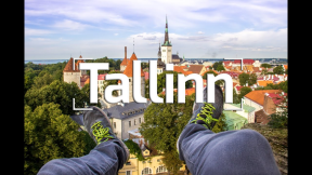 TALLINN, ESTONIA - OLD TOWN ROOFTOP ADVENTURE