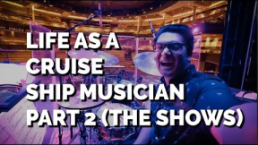 Life As a Cruise Ship Musician!! Part 2 (Show Montage)