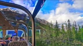 Glass-domed Train from Talkeetna to Denali, Alaska