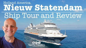 Holland America Nieuw Statendam Ship Tour And Review.