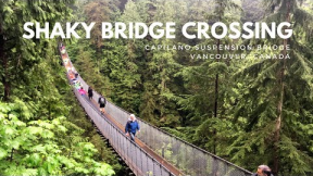 Alaska Cruise Excursion: Walking the Capilano Suspension Bridge in Vancouver Canada