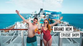 Boarding a BRAND NEW Cruise Ship: Norwegian Encore