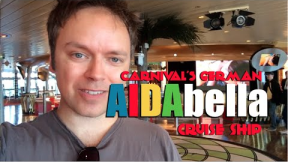 AIDAbella Cruise Ship Tour (Carnival's German Brand)