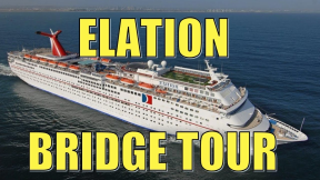 Carnival Cruise Lines - Elation Bridge Tour with Captain Gianluca Longhin