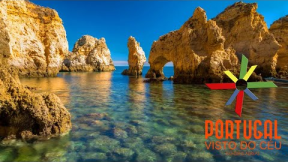 Ponta da Piedade one of the most beautiful postcards of Algarve - Lagos - Algarve - 4K UltraHD
