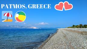 Island of PATMOS (Greece): Beautiful beaches