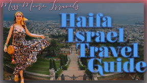 HAIFA, ISRAEL TRAVEL VLOG: WHAT TO DO, SEE, AND EAT IN HAIFA, ISRAEL'S UNOFFICIAL NORTHERN CAPITAL