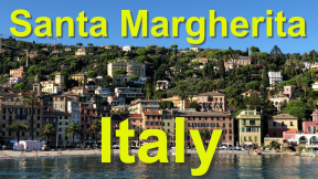 Santa Margherita Ligure, Italy, people and piazzas